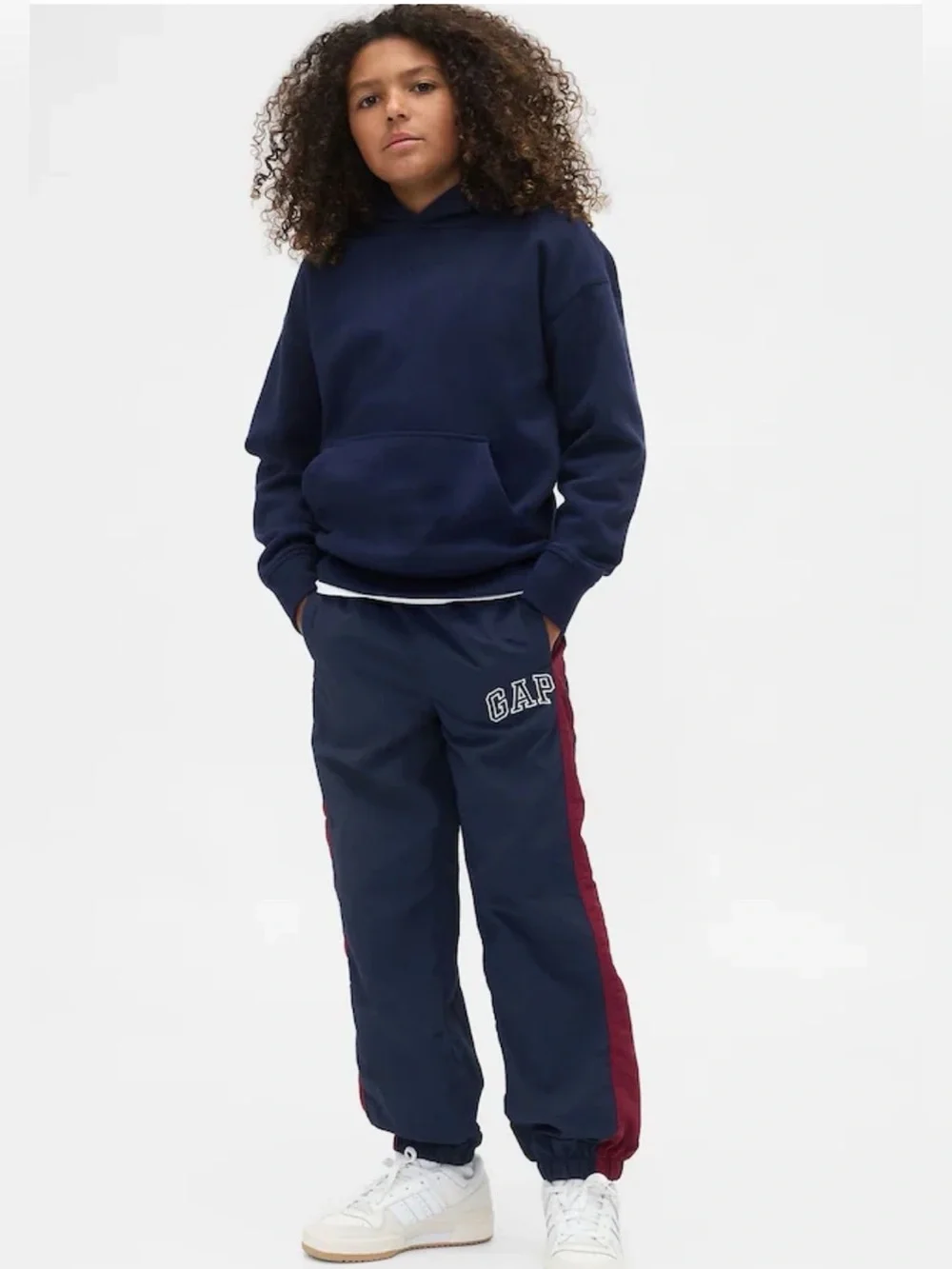 NWT: Boy’s Gap Blue Relaxed Logo Joggers | Size: L (10)